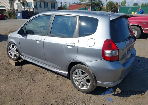 2008 Honda Fit Sport from USA, damaged, VIN JHMGD38658S039825